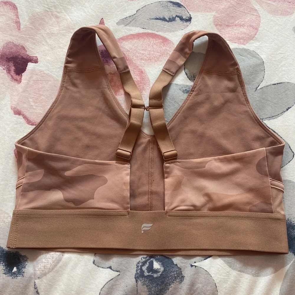 Fabletics Camo Sports Bra - Picture 5 of 9